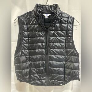 JoyLab Black Puffer Vest Size M